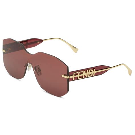 mascherina fiat uno fendi|Occhiali da sole Fendi FE40128I 26c – Ottica Ricci Shop Online.